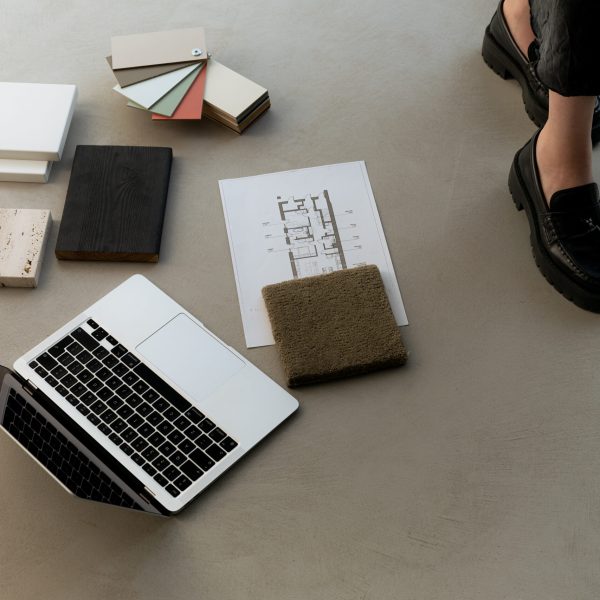 kaboompics designers studio creative workspace and material textures 40591